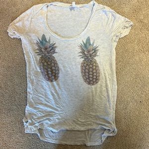 PINK, pineapple top, grey